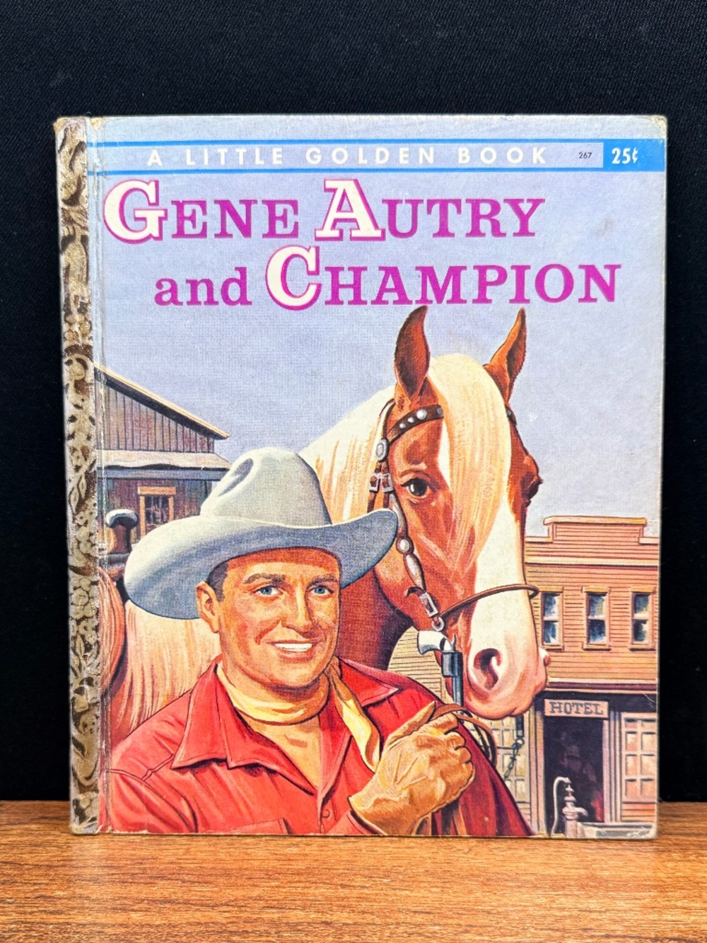 1956 SIMON AND SCHUSTER, INC. "Gene Autry and Champion" Little Golden Book